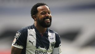 Rayados: Dorlan Pabón durante un partido