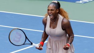 Serena Williams en partido de Tenis