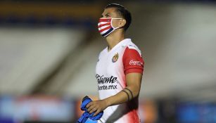 Dieter Villalpando en partido con Chivas