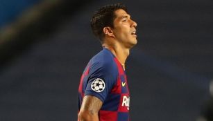 Luis Suárez con Barcelona