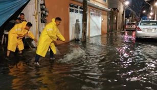 Iztapalapa: Se activó por primera vez en el año la Alerta Púrpura por lluvia atípica 