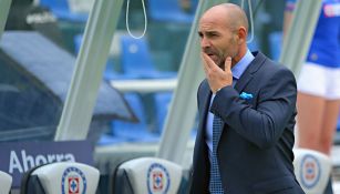 Paco Jémez en partido con Cruz Azul