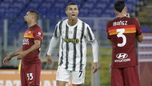 Cristiano Ronaldo en lamento con la Juventus