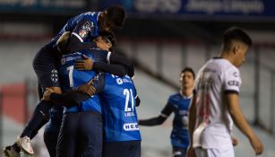 Rayados festeja una anotación 