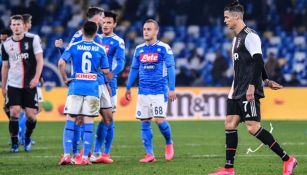 Juventus vs Napoli en la Serie A