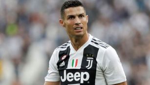 Cristiano Ronaldo durante un duelo con la Juventus 