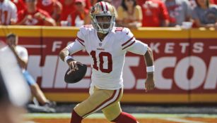 49ers: Jimmy Garoppolo será titular en juego ante los Miami Dolphins