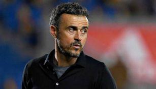 Luis Enrique en partido