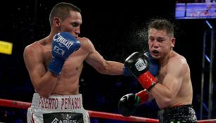 Carlos Cuadras y Juan Francisco Estrada en pelea