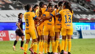 Tigres Femenil previo a un partido