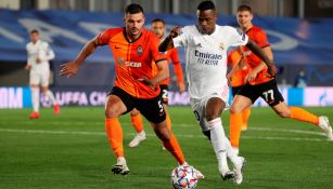 Vinicius Junior durante el duelo ante el Shakhtar Donetsk