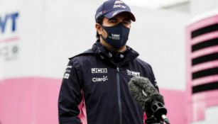 Checo Pérez previo a una carrera de F1