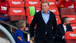 Koeman observa el Clásico de España 