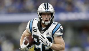  Christian McCaffrey en un partido con Carolina 