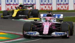 Sergio Pérez en el Gran Premio de Emilia Romaña