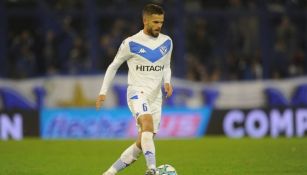 Gago, en un partido de Vélez