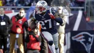 J.C. Jackson, en un juego de los Pats