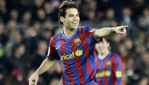 Rafa Márquez en su etapa con el Barcelona