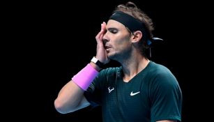 Rafael Nadal en el Masters de Londres