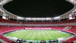 Toma panorámica del Estadio Akron en Liguilla 