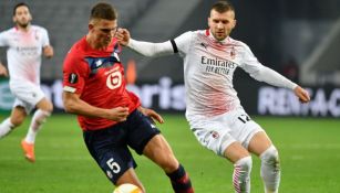 Ante Rebic en acción ante Lille