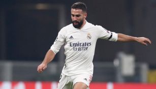 Dani Carvajal durante un duelo con el Real Madrid 