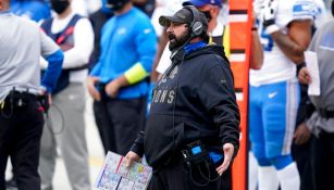 Matt Patricia durante un partido con Lions