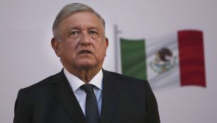 Andrés Manuel López Obrador en su informe