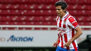 JJ Macías en acción con Chivas