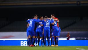 Jugadores de Cruz Azul previo a Semifinal vs Pumas