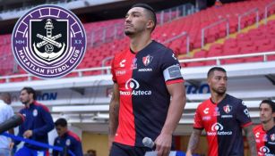 Lorenzo Reyes en un partido del Atlas