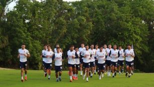 Chivas en pretemporada en Playa del Carmen