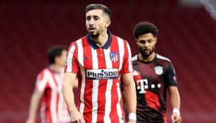 Héctor Herrera en un partido del Atlético de Madrid