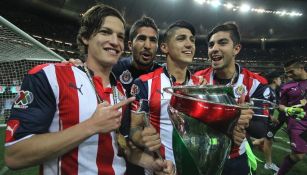 Fierro, Pulido y Pizarro con el título de Copa MX 