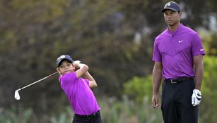 Tiger Woods: Hijo del golfista estadounidense debutó en el PNC Championship