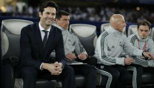 Solari como técnico del Real Madrid