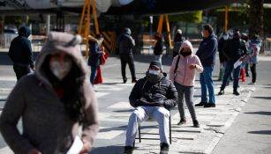 Habitantes de la CDMX durante la contingencia por el Covid-19