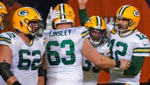 Los Packers festejan una anotación ante los Bears