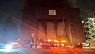 Reportan incendio en instalaciones del Metro