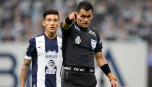 Jorge Antonio Pérez Durán, arbitro en el Monterrey vs América