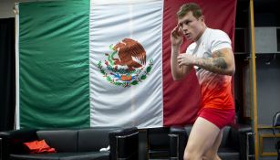 Canelo se prepara para un combate