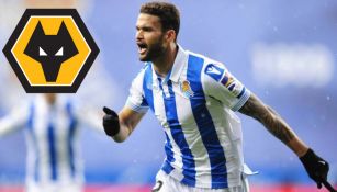  Willian José durante un duelo con la Real Sociedad 