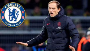 Tuchel en partido con PSG 