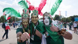 Afición mexicana en el Mundial de Rusia 2018