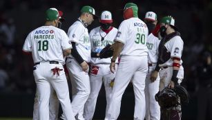 Jugadores de los Tomateros de Culiacán 