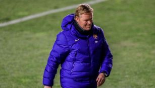 Koeman en entrenamiento