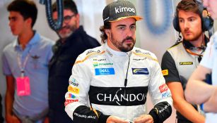 Fernando Alonso salió del hospital tras accidente en bicicleta