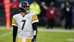 Ben Roethlisberger en un partido con Steelers 