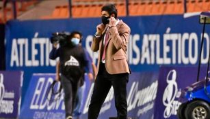 Leonel Rocco en el partido vs Santos 