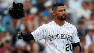 Ian Desmond en un juego con Colorado 